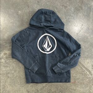Blue Hoodie with Volcom logo